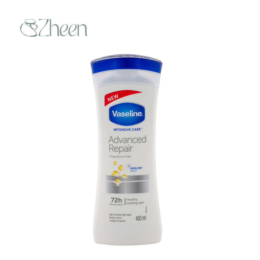 لوسیون بدن نرم کننده 72 ساعته مدل Advanced Repair وازلین